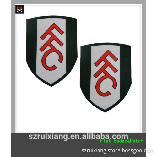 Flat badge brand patch woven patch